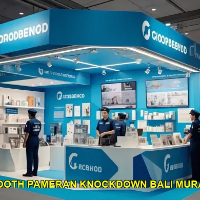 booth pameran knockdown bali murah